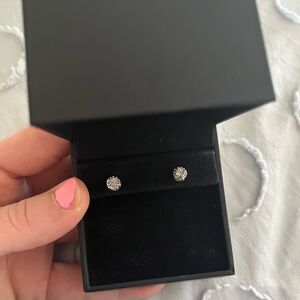Zales sterling silver stud earrings